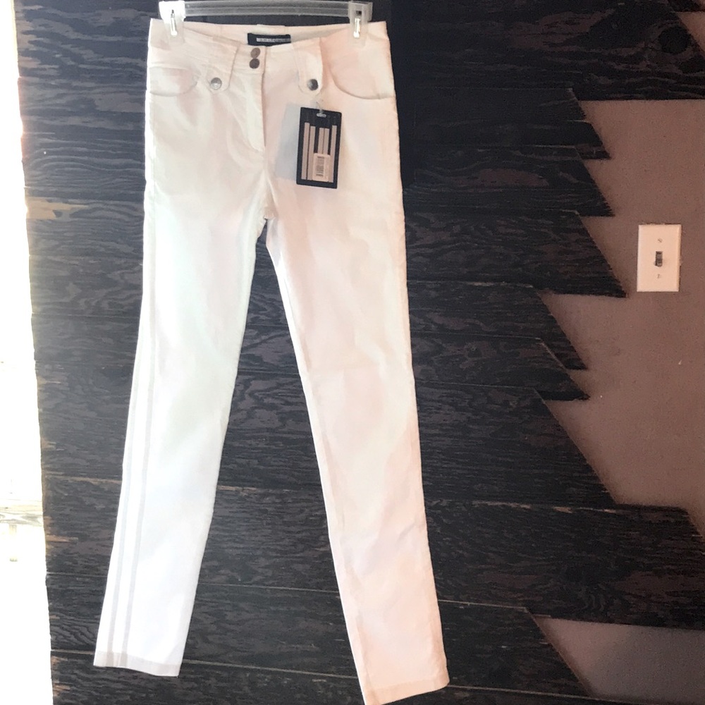 WHITE ANATOMIE SKYLER EXTRA TALL TRAVEL PANT!! Brand new